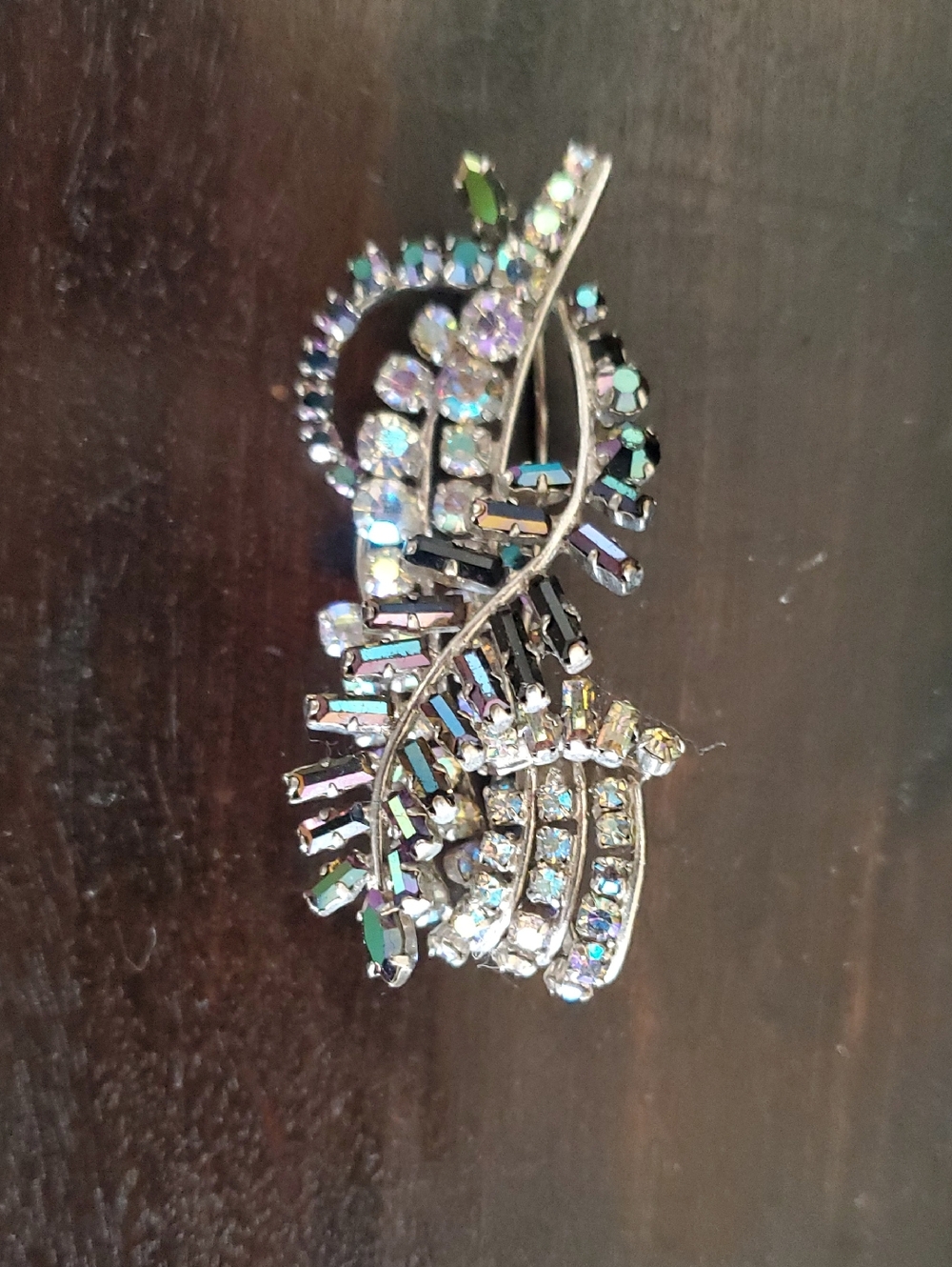 Aurora Crystal Statement Brooch